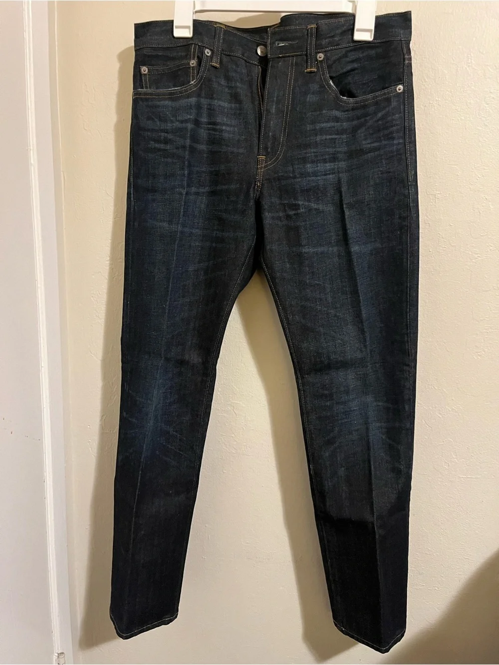 J. Crew Slim Straight Dark Indigo Men's Jeans